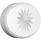 Ekena Millwork Standard Dalton Flower Rosette With Rounded Edge, 6"W x 4"H x 3/4"P ROSP060X040X075DAL11 - alternate 1